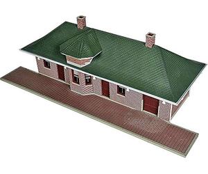 Walthers Cornerstone HO - 933-4054 - Maquette - Pella Depot 1:87