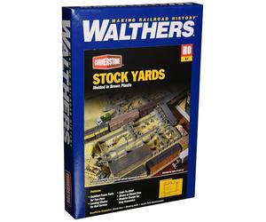 Walthers Cornerstone Series Kit HO Scale Stockyard