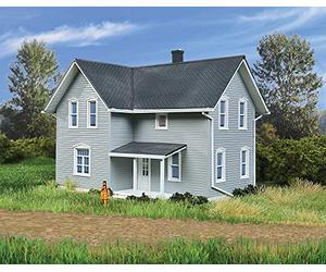 Walthers, Inc. 933-3789 Cornerstone Ho Maquette Tillman Farm House 1/8" 11,9 x 10,7 x 11,1 cm