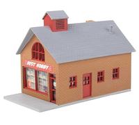 Walthers - Kits de Centre Commercial, Magasin de Loisirs - Accessoires de Train Miniature - Échelle : 1:87