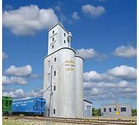 Cornerstone Kit de construction Silo à céréales H0 – Industriel pour adultes, hobbyistes