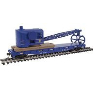 WALTHERS Voie h0 flatcar avec Grue Alaska Railroad