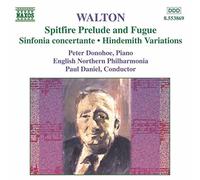 Walton : Spitfire Prelude et Fugue - Sinfonia concertante - Variations Hindemith