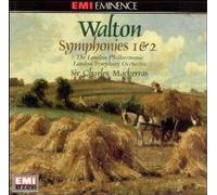 Walton: Symphonies 1 & 2 by Charles Mackerras, The London Philharmonic and London Symphony Orchestra - EMI /1989 EDITION