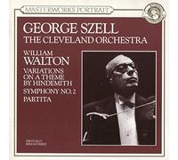 Walton – Variations On A Theme By Hindemith, Symphony No.2, Partita – Sony