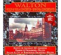 Walton - Vln Viola Cto/Sinfonia Concertante