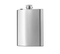 Waltonalice Flasque en acier inoxydable anti-fuite fine et légère - Mini bouteille de whisky pour hommes et femmes - Revêtement par pulvérisation - Coffret cadeau pour témoin d'honneur - 4 onces