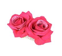 Waltonalice Peigne à cheveux rose pour mariage, fiançailles, bal de fin d'année, fête, 1 pièce