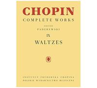 Waltzes: Chopin Complete Works Vol. Ix (Chopin Complete Works 9) - Classical Piano Sheet Music Boo