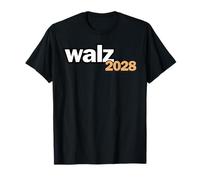 Walz 2028 pour Les élections présidentielles rétrogrades Tim Walz Democrat T-Shirt