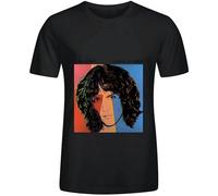 Wamake Billy Squier Emotions in Motion Soundtrack Mens Crew Neck Digital Printed Shirts Black 3XL