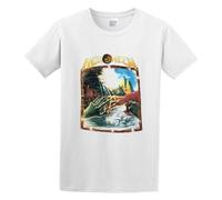 Wamake Helloween Keeper of The Seven Keys Part II Heavy Metal Kiske Mens Short Sleeve White XL