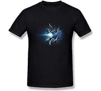 Wamake Men's Starcraft Protoss Logo T Shirt Black XXL