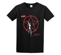 Wamake Rush Closer to The Heart Mens Short Sleeve Black L