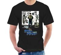 Wamake T-Shirt Taxi Driver Japan Japanese Movie Cult De NIRO Retro Vintage 70S Men T Shirt Black M