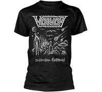 Wamake Voivod 'Synchro Anarchy' Mens T-Shirt Funny Mens T Shirt Small Casual Round Neck T Shirt Black S