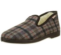 Wamba By Victoria Homme Confortable Cuadros F/Lana Chaussons Bas, Marron (Marrón), 40 EU