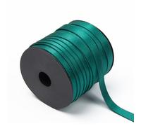 Wambere Bande élastique - Longueur : 10 m - 8 mm de large - Pour couture - Ruban élastique pour couture - Pour bricolage, artisanat, sous-vêtements, bretelles de soutien-gorge, vêtements - Vert foncé