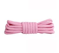 Wambere Lot de 2 Paires de Lacets Demi-Ronds de qualité supérieure Chaussures de Rechange Lacets Plats de 6 mm de Large Chaussures de randonnée,Chaussures de Sport,Chaussures de Course Rose 100 cm