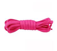 Wambere Lot de 2 paires de lacets demi-ronds de qualité supérieure Chaussures de rechange,lacets plats,6 mm de largeur Pour chaussures de randonnée,chaussures de sport, Rouge clair 100 cm