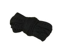 Wambere Lot de 3 paires de lacets plats - Lacets tissés - Différentes tailles - Pour baskets, chaussures de sport, chaussures de loisirs, noir A, 60 cm, Noir , 120
