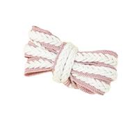 Wambere Lot de 3 paires de lacets plats - Lacets tissés - Différentes tailles - Pour baskets, chaussures de sport, chaussures de loisirs, noir A, 60 cm, Rose, 90