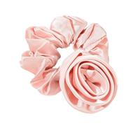 Wambere Lot de 4 élastiques à cheveux roses pour femme - Élastiques à cheveux - Pour un port quotidien - Pour un port quotidien - Rose