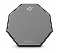Wambooka Trainer Practice Pad pour batterie - Pad d'entraînement avec support en bois, bord arrondi à la main, rebond naturel, surface silencieuse, étui inclus (20,3 cm)