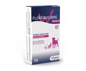 Wamine Floréquilibre Microbiote pour petits animaux Capsule(S) 30 pc(s)