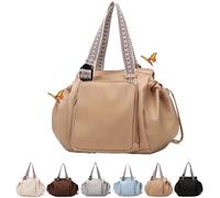 WAMIZEU Ekon Essential Tote-15 poches, sac de voyage Emma et Kate, grande capacité, sac de rangement de voyage multifonction, kaki, m