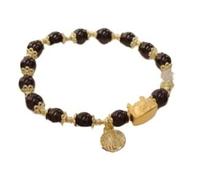 WAMIZEU Hetian Jade Bracelet de prière en jade avec cloche, bracelet porte-bonheur Feng Shui en jade naturel, bijoux chinois faits à la main pour mère, taille unique, Métal, Pas de gemme