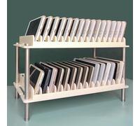 WAMJ AQDY Armoire de Rangement pour Téléphone Portable 15/30/45/60/75/90 Emplacements, Casier de Rangement pour Téléphones Portables, Idéale pour Les Salles de Classe(32x19x20cm/12.6x7.5x8in)