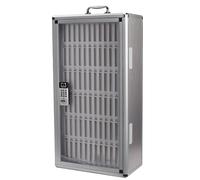 WAMJ AQDY Casier de téléphone portable avec serrure à combinaison, boîte de verrouillage de téléphone portable pour salle de classe, casier de téléphone portable en alliage d'aluminium avec poignée