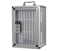 WAMJ AQDY Classrooom Armoire de rangement portable pour téléphone portable avec serrure à combinaison 28 x 21 x 40 cm