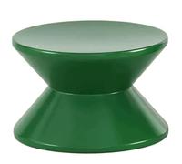 WAMJ AQDY Table D'appoint Ronde Moderne, Table d Appoint Canapé, Bouts de Canapé de Salon en Plastique de 36 cm de Diamètre, Aucun Assemblage Requis, pour Le Salon et la Chambre(Green,24cm/9in)