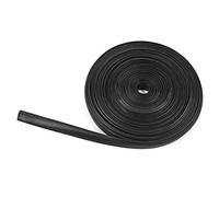 Wamovo Bande passepoilée noire de 10 m - 12 mm - Pour caravane, camping-car
