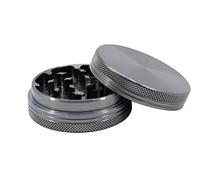 Wamvp Moulin à épicé en 2 pièces Broyeur en Alliage d'aluminium Grinder Gris