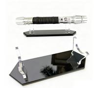 WAN LIAN Light Saber Stand élégant géométrique acrylique Light Saber Stand Cadre transparent découpé au laser Affichage de bureau minimaliste parfait pour les collectionneurs (compatible avec