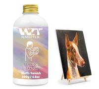 WAN2TLK 200ml Vernis Peinture Acrylique, Vernis Brillant Pour Peinture Acrylique, tection Peinture, Vernis Tableau Acrylique Parfait pour les débutants et les artistes(Mat)