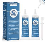 WAN2TLK Colle permanente pour tissu - 120 ml - Extra forte - Lavable - Colle transparente pour réparation de vêtements, cuir, tissus d'ameublement, textile, feutre, badges, patchs et loisirs créatifs