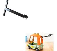 WANAHTON Extension de poignée Back Saver compatible avec Little Tikes Cozy Coupé - Poignée de poussée pour parents grande, prise en main ergonomique, installation sans outils, économise votre dos