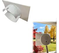 WANAHTON Support de caméra à montage sur fenêtre compatible avec TP-Link Tapo C125 - Support adhésif pour vue intérieur/extérieur, ajustement parfait, installation facile, cheminement de câble propre