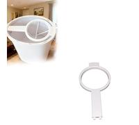 WANAHTON Support de sac poubelle compatible avec la poubelle à couches Ubbi - Organisation de chambre de bébé, contrôle des odeurs, remplacement facile du sac, durable et fiable