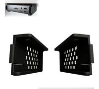 WANAHTON Support de station d'accueil sous le bureau compatible avec CalDigit TS5 Plus - Support de rangement mural ou de bureau peu encombrant avec vis pour bureau à domicile