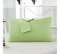 WANAM Lot de 2 taies d'oreiller en coton - Grande taie d'oreiller - 12-50 x 70 cm