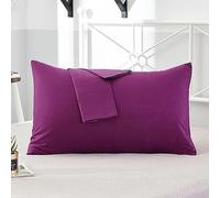 WANAM Lot de 2 taies d'oreiller en coton - Grande taie d'oreiller - 13-50 x 60 cm