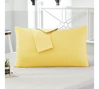 WANAM Lot de 2 taies d'oreiller en coton - Grande taie d'oreiller - 16-50 x 60 cm