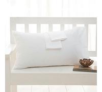 WANAM Lot de 2 taies d'oreiller en coton - Grande taie d'oreiller - 5-50 x 60 cm