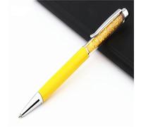 WANAM Stylo à bille tendance pour écran tactile d'ordinateur - Couleurs cristal - Stylo à bille pour bureau et école - 097-B