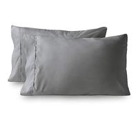 WANAM Taie d'oreiller enveloppe couleur unie pure coton épais taie d'oreiller de literie taie d'oreiller de sommeil ultra doux-ZT007-18-1pc,Queen-51X76CM